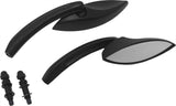 Harddrive 18-222 Mirrors Chrome Eliptical Chrome For Harley Motorcycles 1970-2018