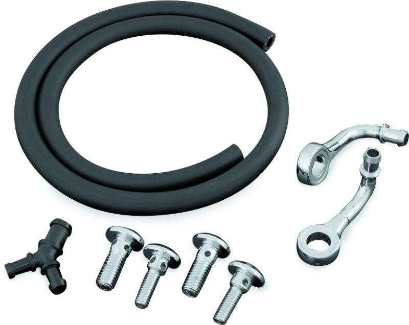 Kuryakyn 9932 Bluegrass Breather Kits 93-06 With CV Carb, 01-17 Delphi(ex. 08-17 Touring)