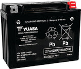 Yuasa Battery YUAM7250H Yuasa YTX24HL Maintenance Free AGM 12-Volt Battery