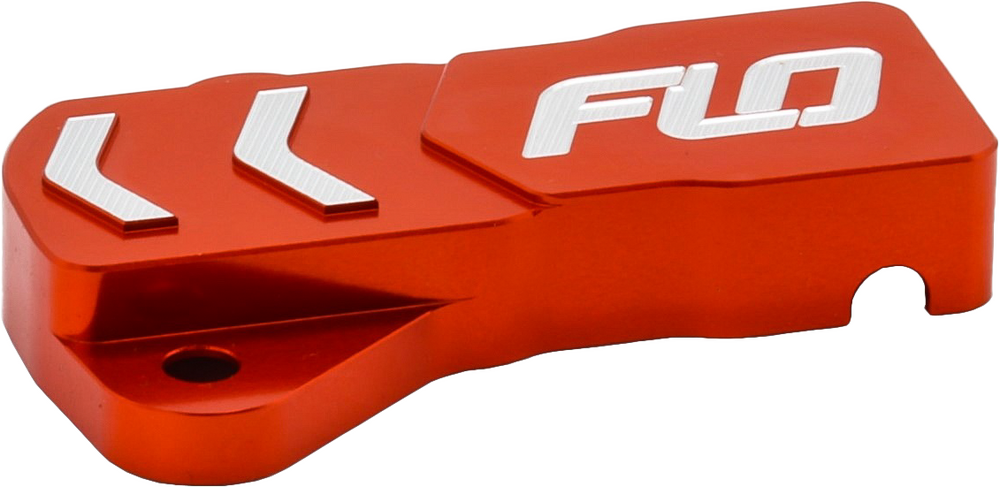 Flo Motorsports Throttle Position Sensor Cover Orange - TPS-1ORG For KTM Dirt Bikes 2018-2022 | Husqvarna TE250i / TE300i / TE150i / TX300i 2018-2022