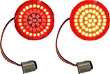 Genesis® 4 Red Ring LED Turn Signal Inserts