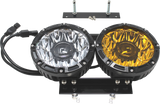 Letric Lighting Co 7" DB7 LED Headlight Kit Fltr ` - LLC-DB7-YC For Harley Road Glide 2015-2022