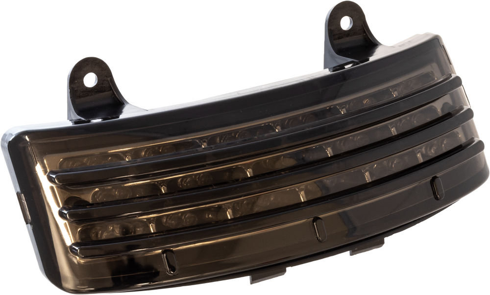 Letric Lighting Co TRI-Bar Fender TIP LED Smoke Lense Hardwire - LLC-TB-TSS For Harley Touring 2006-2009