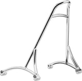 Burly Brand Short Sissy Bar 13in Chrome - B13-1500C For Harley Sportster 2016-2022
