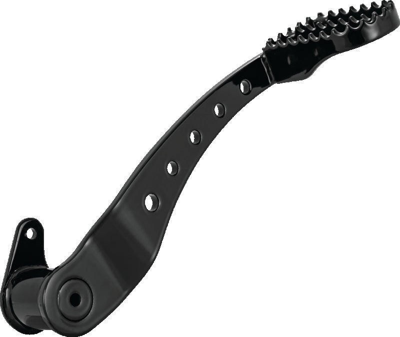 Burly Brand MX Brake Pedal Black - B13-1104B For Harley Electra Glide / Touring / Softail 1997-2017