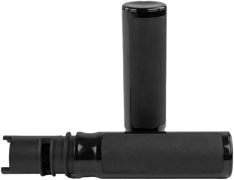 Biker's Choice Bikers Choice Billet Cushioned Grips Throttle-By-Wire Black - 485811 For Harley Motorcycles 2023-2026