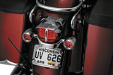 Kuryakyn 9008 Taillight Visor Without Slots Chrome