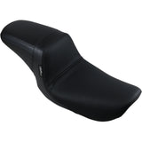 LePera Kickflip Seat — Basketweave Black - LN-591BW For Harley Dyna 1999-2003