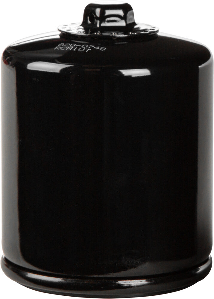 Harddrive OIL Filter TC Black With NUT 171BN OE 63731-99 - PS171BNHD For Harley Motorcycles 1999-2020