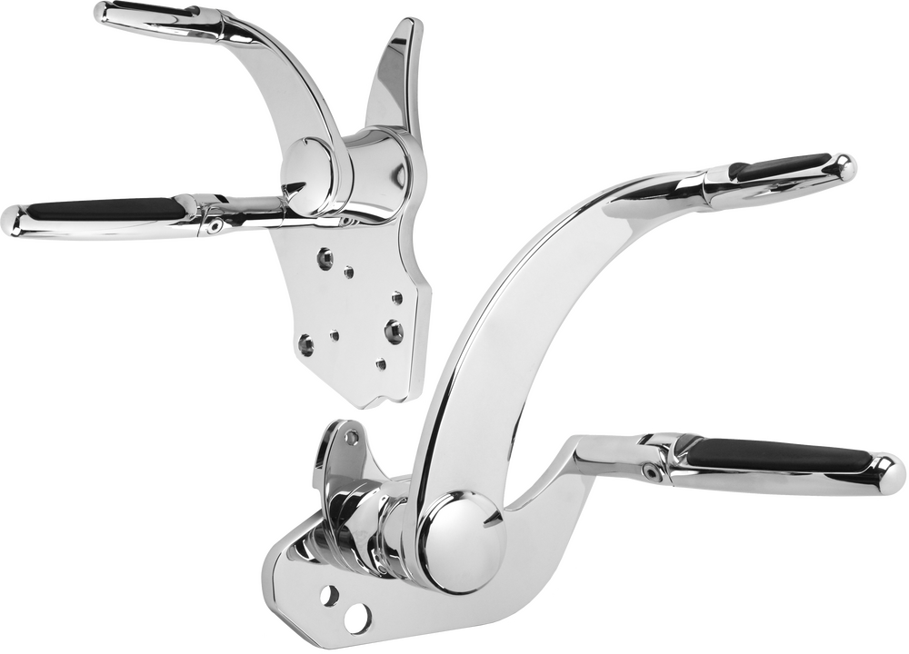 Hawg Halters Inc 750-04106 FCK-F14CS-FR FORWARD CNTRLS CHROME FLH 14-UP