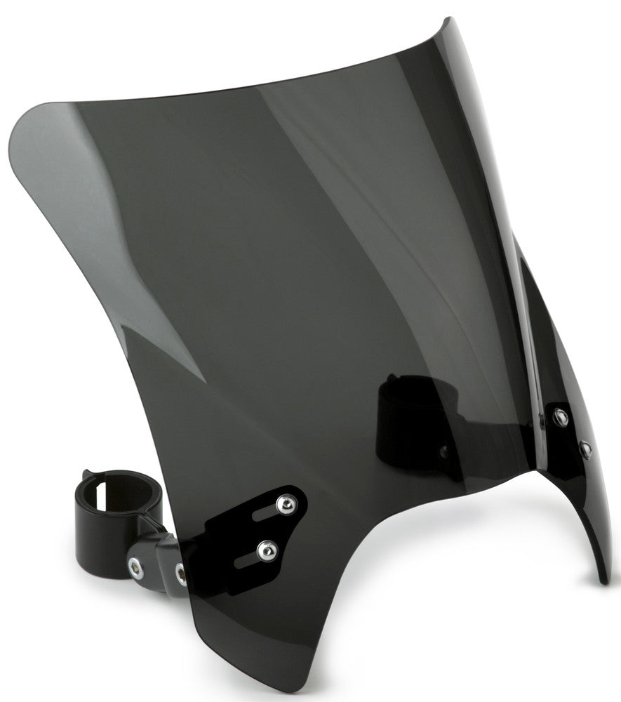 National Cycle 562-2854B N2839-002 MOHAWK WINDSHIELD DARK TINT BLACK HARDWARE