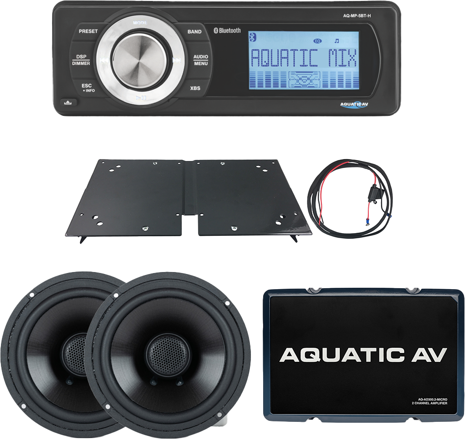 Aquatic Av Sports Kit Flht ` - BT200 For Harley Touring 1998-2013