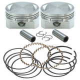 S&S Cycle BT 3-1/2in Standard Bore Forged Stroker Piston Kit - 106-5554 For Harley Motorcycles 1984-1999