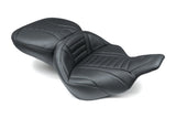 Mustang Motorcycle 76739 Mustang 97-07 Harley Electra Glide,rd Glide Super Touring 1PC Seat Deluxe - Black