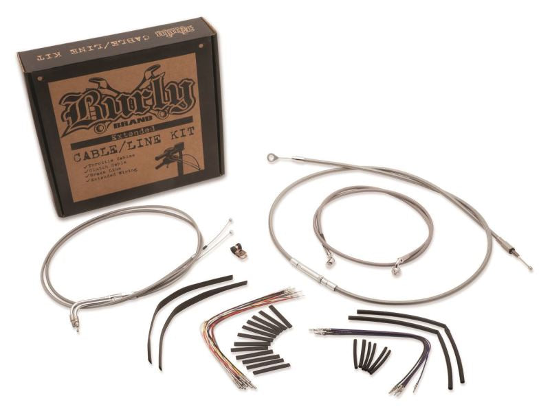 Burly Brand B30-1053 Control Kit 16in - Stainless Steel