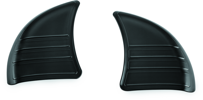 Kuryakyn 6979 Tri-line Inner Fairing Cover Plates Gloss Black