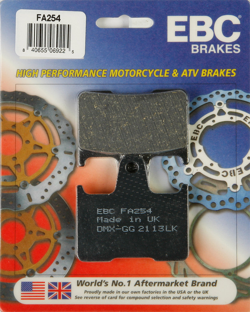Ebc 15-254 FA254 BRAKE PADS