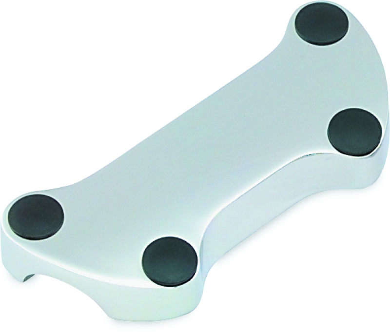 Bikers Choice 490145 74-Up Chrome Handlebar Clamp Without Skirt Replaces H-D 56170-83T