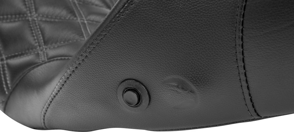 Danny Gray Longhaul 2-UP XL Air Diamond Stitch FLH FLT ` - 21-412DIAAIR For Harley Touring 2008-2018