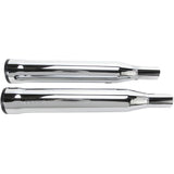 COBRA 1801-0705 6080 RPT 3" Slip-On Mufflers - 3" RPT Mufflers for '07-'13 XL - Chrome