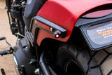 Paul Yaffe Bagger Nation Lightning Bullets Black RED Tail Brake Turn Signal - LB-R-BRK-B For Harley Softail Fat Bob 2018-2019
