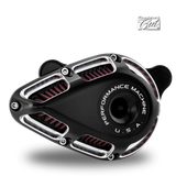 Performance Machine 0206-2114-BM 91-Up XL Jet Air Cleaner - Contrast Cut