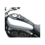 Mustang Motorcycle Tank Bib With Studs Black - 93323 For Harley Sportster 2004-2021