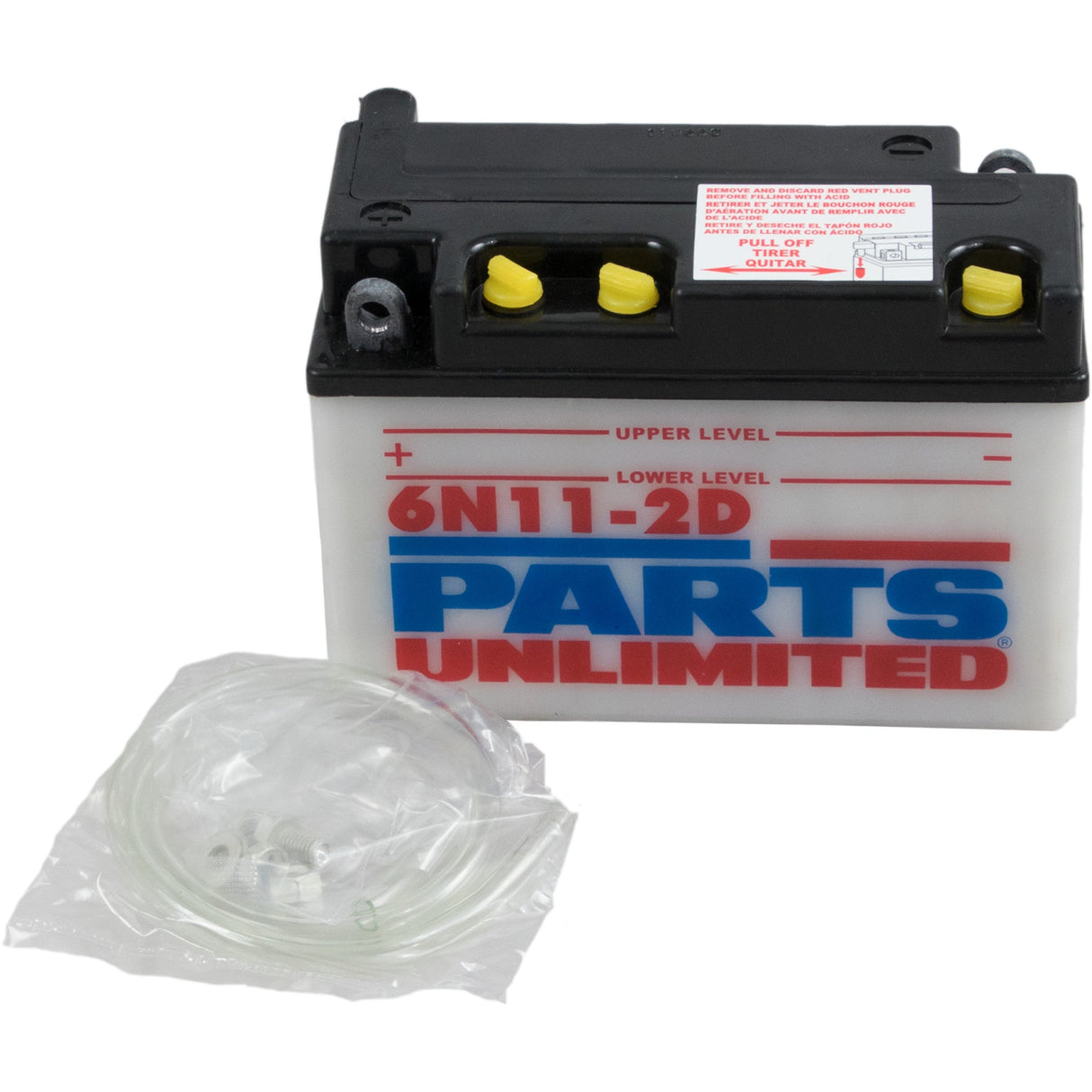 PARTS UNLIMITED R6N11-2D Conventional Battery