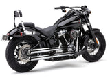 Cobra 3" NH Series Slip-ONS Chrome Softail - 6047 For Harley Softail 2018-2023