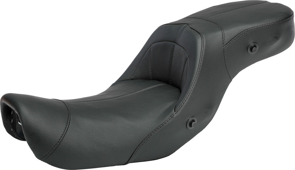 Danny Gray Tourist 2-UP Air-1 Seat FXD ` - FA-DGE-0316 For Harley Super Glide 2006-2010