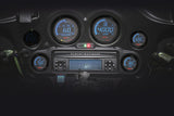 Koso North America HD-02 Series Gauge Kit Black Bezel OIL Temp - BA050907 For Harley Touring 2004-2013