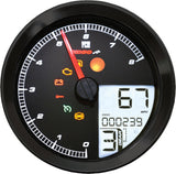 Koso North America 27-5797BK BA051211 SPEEDO / TACH BLK BEZEL LCD COLOR CHANGE DISPLAY