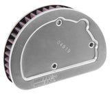 K & N Engineering Replacement Unique Air Filter 6.625in L X 4.75in W X 1.625in H With 1 Flange For - HD-1614 For Harley Motorcycles 2014-2017