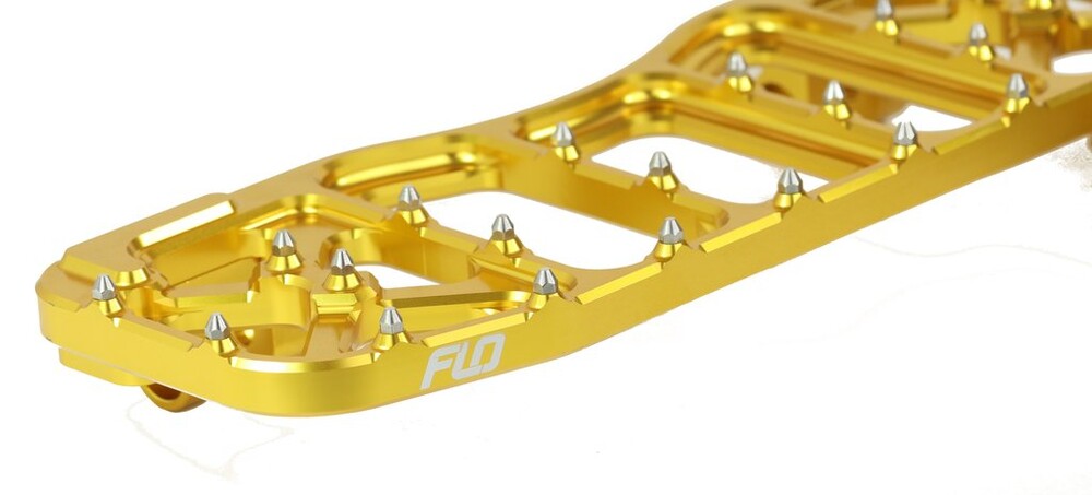 Flo Motorsports Fpeg-800V5BLK V5 Floorboards Black For Harley Motorcycles 1984-2020
