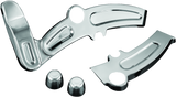 Kuryakyn Boomerang Frame Covers Softails Chrome - 7773 For Harley 2008-2017