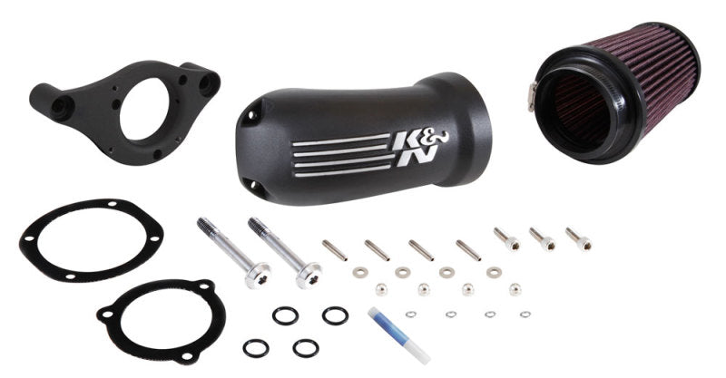 K & N Engineering Aircharger H D Touring Models Performance Air Intake System - 63-1139 For Harley Motorcycles 2017-2023