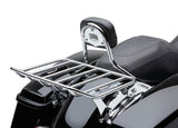 Cobra Detach BIG-A Luggage Rack Chrome FLH FLT - 602-2601 For Harley Touring 1997-2008