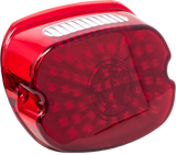 Letric Lighting Co 850-09735 LLC-STL-R-ST SLANTBACK LED TAILIGHT RED LENS FXLRST ONLY