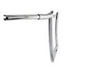 Paul Yaffe Bagger Nation 10" OEM Monkey Bars Chrome ` Fltr, Flhr - OEMB125-10 C For Harley Road Glide 2015-2019