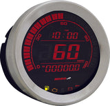 Koso North America Digital Gauge Cluster Silver Bezel Flht AND Fltr - BA050901 For Harley Touring 2004-2013