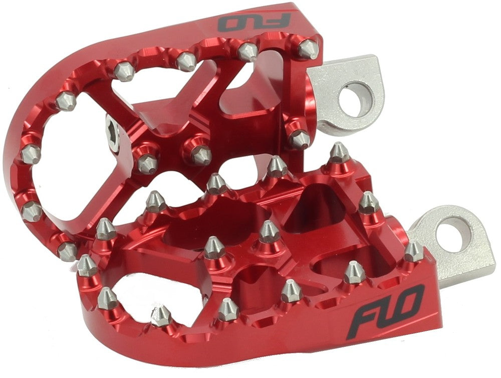 Flo Motorsports Fpeg-800V3BLK BMX Style Foot Pegs Black For Harley Motorcycles 1970-2020