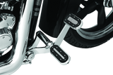 Kuryakyn Heavy Industry Brake Pedal FX Models Chrome - 7037 For Harley Softail / Dyna / Screamin' / Street 1984-2010