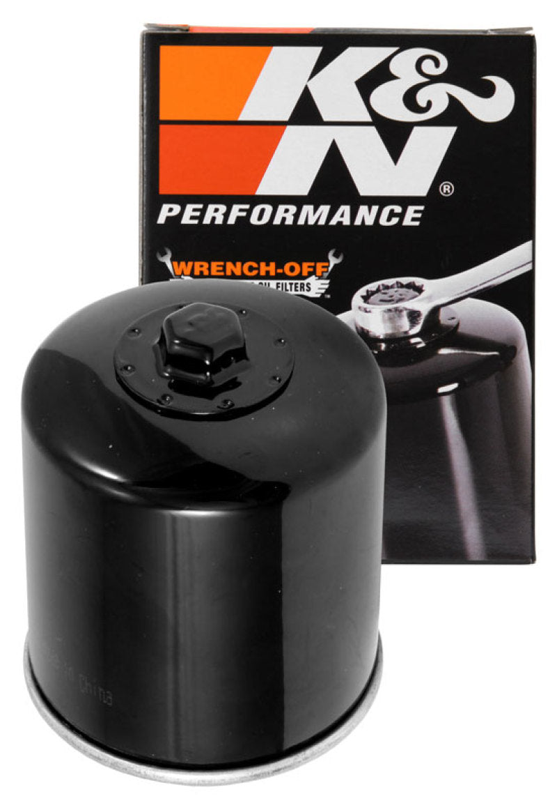 K & N Engineering Oil Filter Davidson Vrscdx Night Rod Special 76 CI 3in OD X 3.844in Height - KN-174B For Harley Sportster 2002-2017