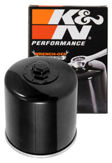 K & N Engineering Oil Filter Davidson Vrscdx Night Rod Special 76 CI 3in OD X 3.844in Height - KN-174B For Harley Sportster 2002-2017