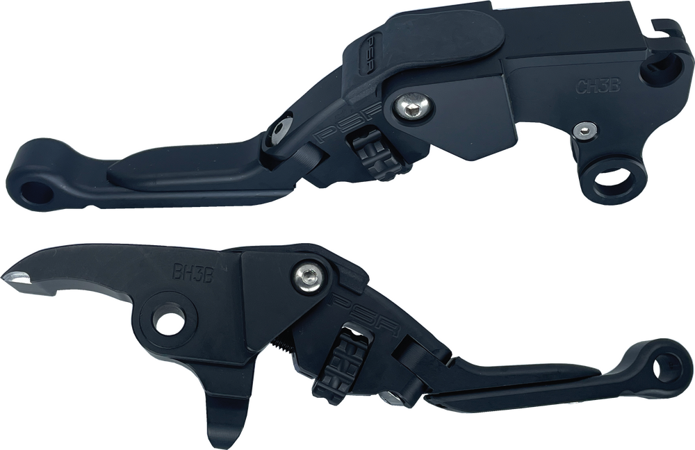 Psr 581-8987 12-03667-22 ANTHEM PRO LEVER SET BLACK CVO FLHX/FLTR23-24 FLHX/FLTR24