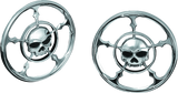 Kuryakyn 3787 Zombie Speaker Grills Chrome