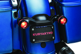 Kuryakyn 3147 Curved License Plate Mount Black