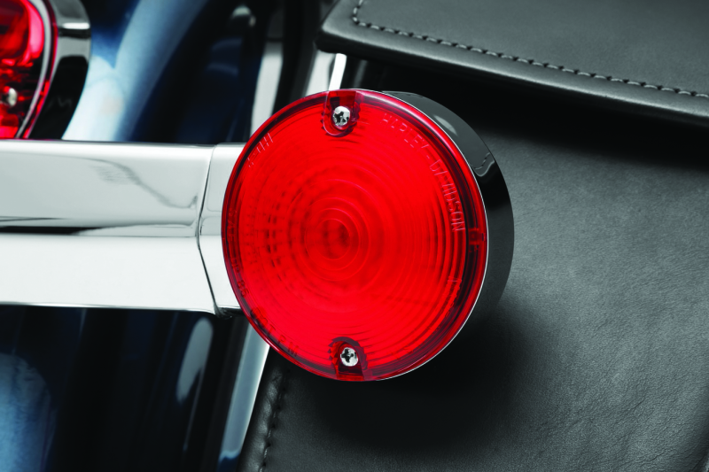 Kuryakyn 2940 Luminez L.e.d Rear Turn Signal Insert 1156 Red Flat Style