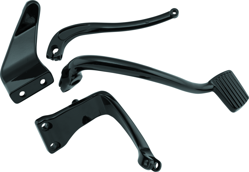 Bikers Choice 492000 06-17 Dyna 2 Inch Extended Mid Control Kit Black