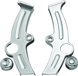 Kuryakyn Boomerang Frame Covers Chrome - 7851 For Harley Softail 2000-2007